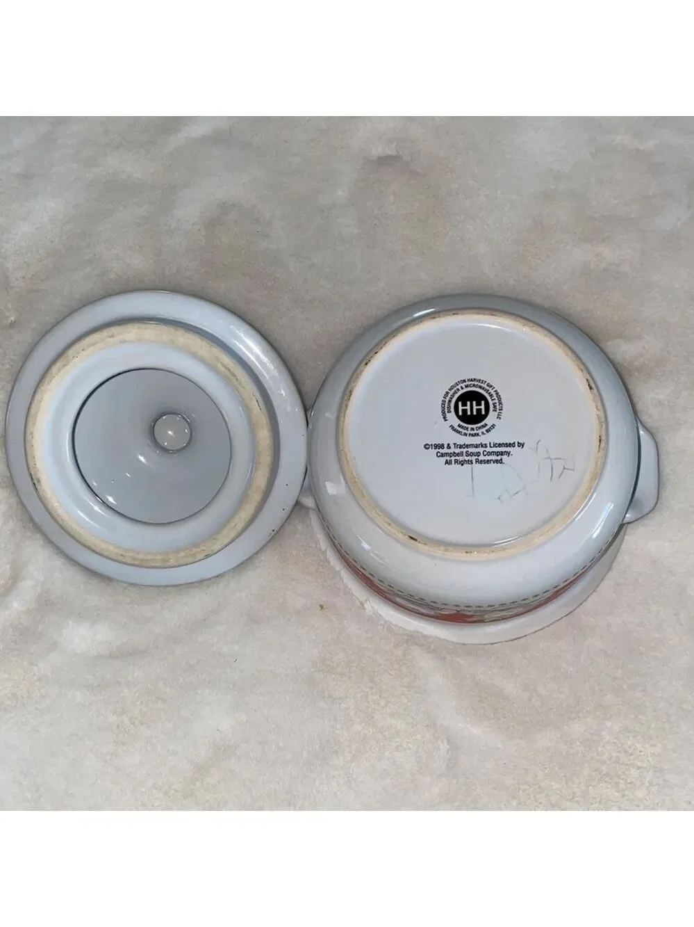 Campbell's Soup Crock Bowl with Lid
